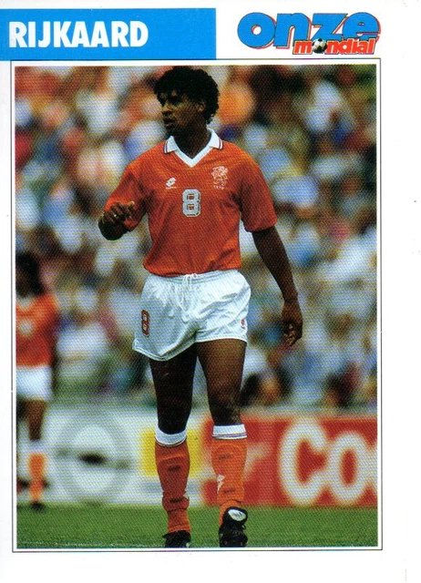 Sticker Rare Panini – Rijkaard & Matthäus – Coupe Du Monde 90 (Vallardi)