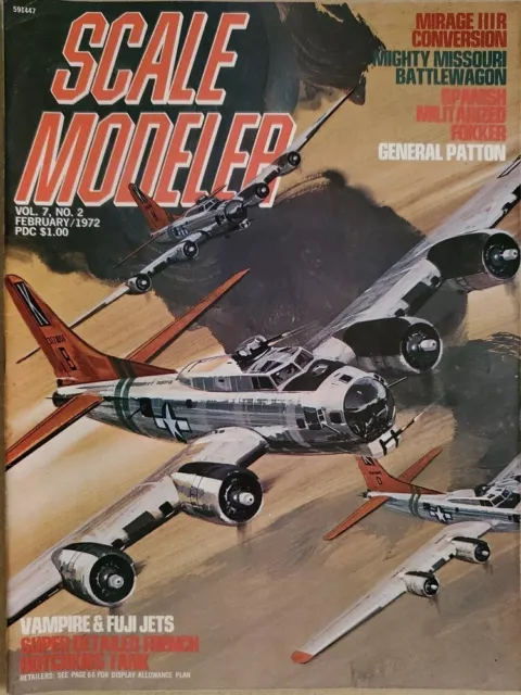 Scale Modeler Magazine - Lot of 12 - 1972 3