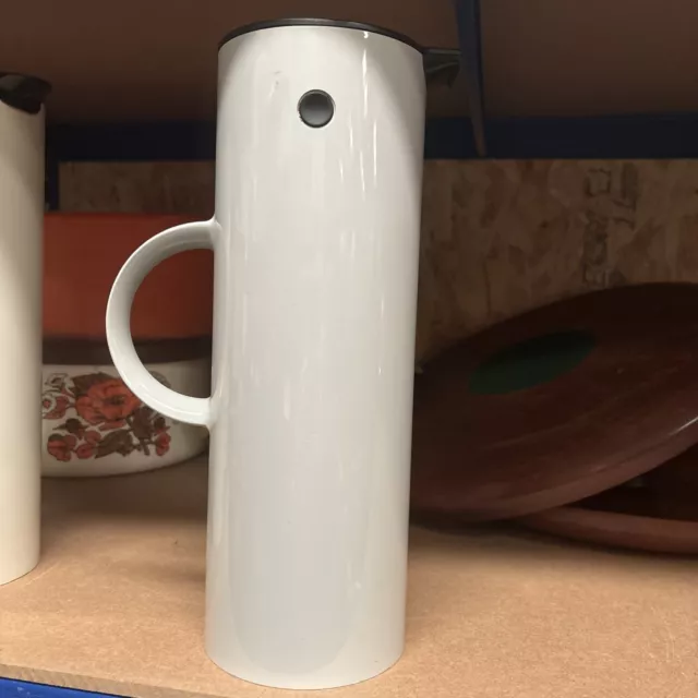 Grey Stelton Thermos Jug Made In Denmark