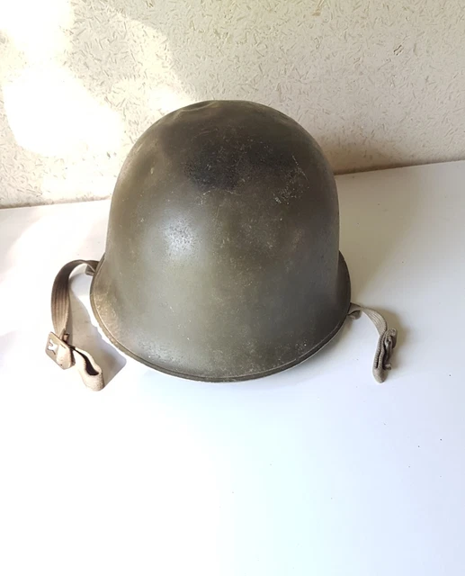 Casque Militaire Vintage M74 En Kevlar - Ancien Et Rare, Pièce De Collection