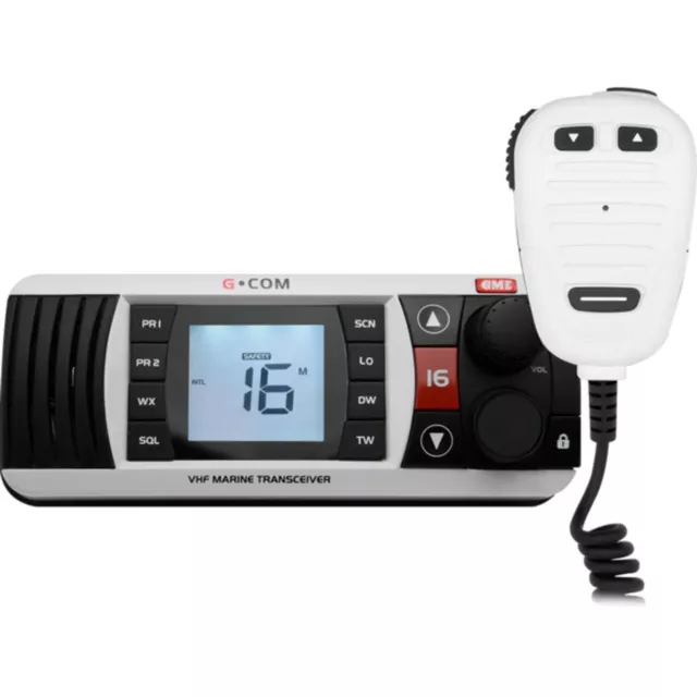 Gme Gx700W Vhf Ipx7 Marine Radio White