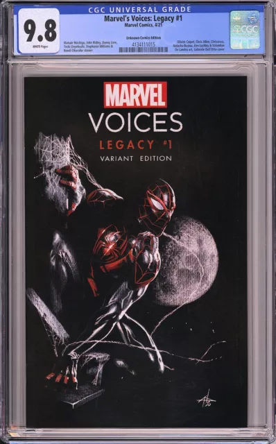 Marvel Voices: Legacy #1 - Comics Illuminati Dell'Otto Exclusive - CGC 9.8!