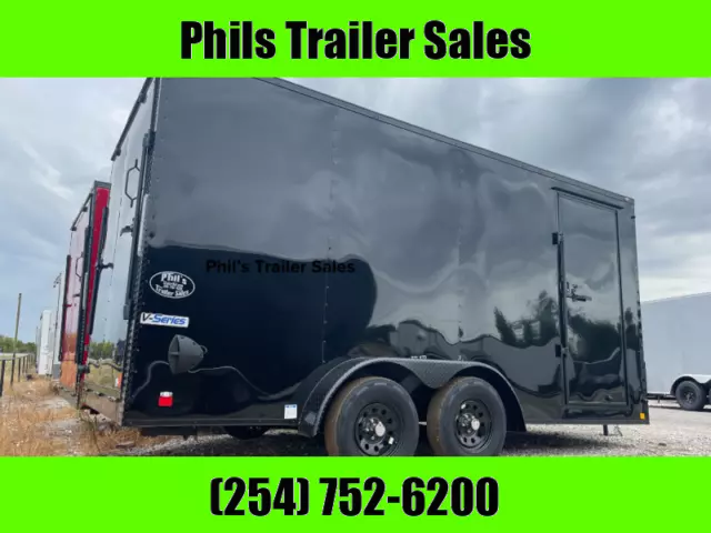 2023 Continental Cargo Enclosed Trailer  7X16 V-NOSE ENCLOSED TRAILER  CA 16.00