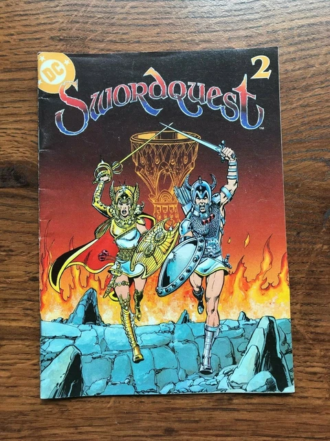 Swordquest 2 Sword Quest Mini Comic Vol Atari COMIC BOOK DC 1982 Original Only