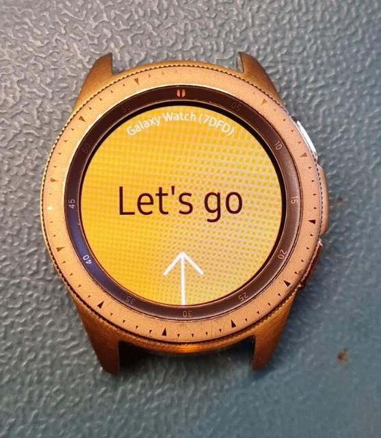 SAMSUNG GALAXY WATCH Rose Gold 42mm Case SMR810 Bluetooth Smartwatch