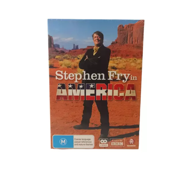 Stephen Fry In America DVD American TV Series Travel Adventure London Cab BBC