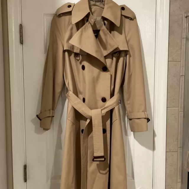 Aigner Etienne Women’s Vintage Trench Coat Size 10