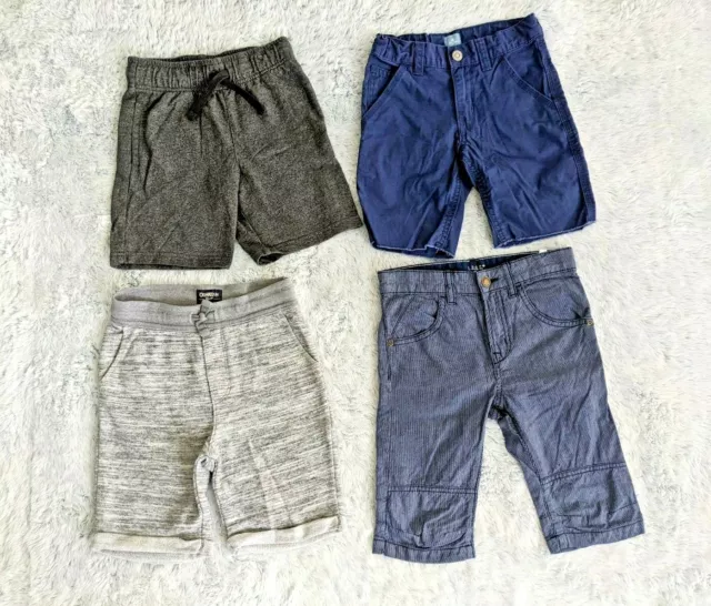 Boy SIZE 5 Shorts Bundle 4 Pcs Lot: babyGap, Oshkosh, 365 Kids, L.O.G.G. H&M EUC