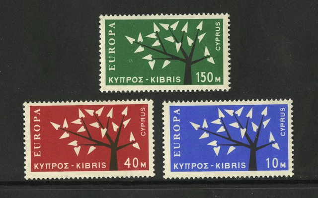 M8205 Cyprus 1963 SG224/6 - 1963 Europa