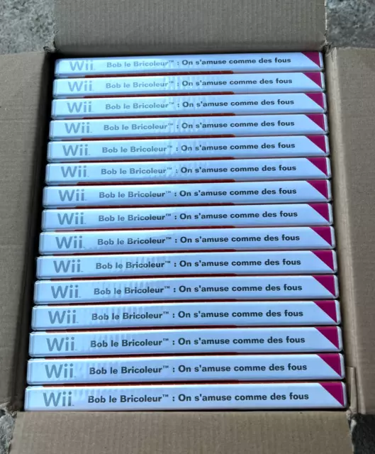 Lot x 15 boitiers neufs original / replacement game case box OEM / Nintendo Wii