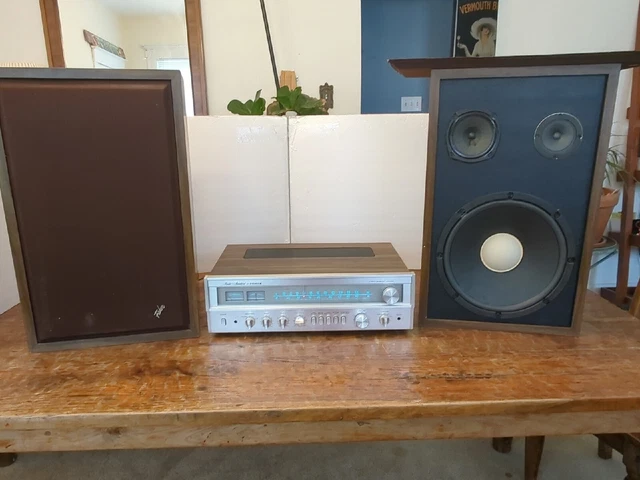 Studio standard RS-1052 receiver w/ Fisher 8 OHMS Audio Speakers NL 8139-124 Studio standard RS-1052 receiver w/ Fisher 8 OHMS Audio Speakers NL 8139-124