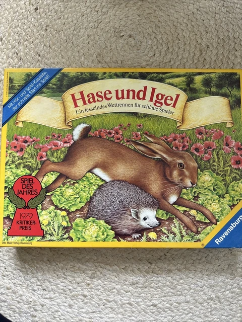 Hase und & Igel Spiel Ravensburger Spiel des Jahres 1979 Gesellschaftsspiel