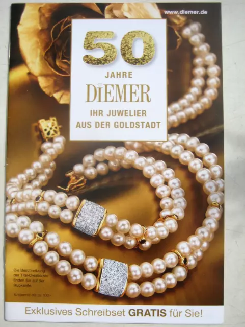 Versandhauskatalog Schmuckkatalog  Katalog Schmuck 2013 Klingel Pforzheim Uhren