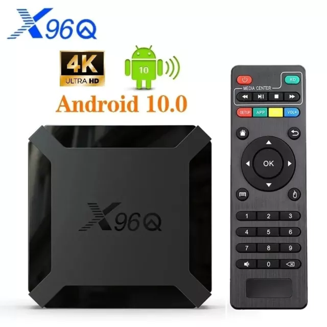 Boîtier Smart IP Tv 1 Go/8 Go Décodeur Connecté Android WiFi 4K Google Youtube