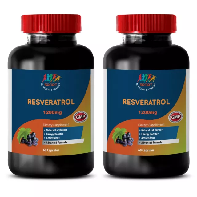 Green Tea  - Resveratrol Supreme 1200 - Antioxidant - 2B 120Ct