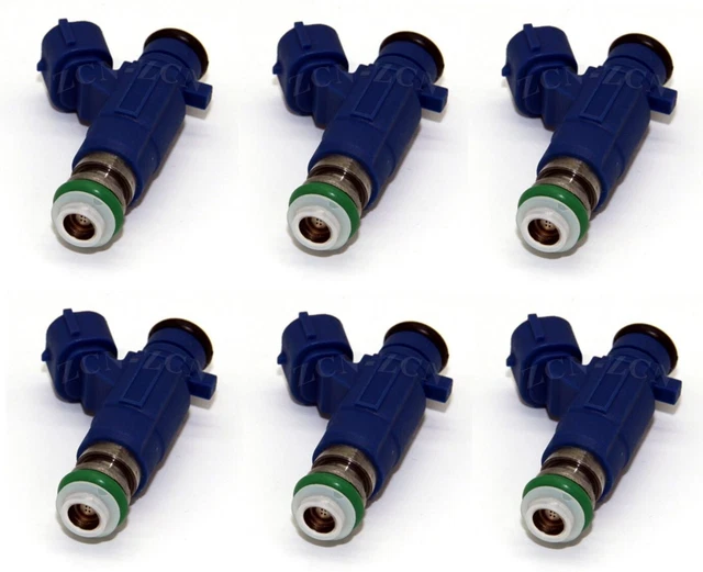 6 FUEL INJECTORS for NISSAN PATROL GU TB48DE 4.8L 2001-2007 ASNU FLOW MATCH 6 FUEL INJECTORS for NISSAN PATROL GU TB48DE 4.8L 2001-2007 ASNU FLOW MATCH