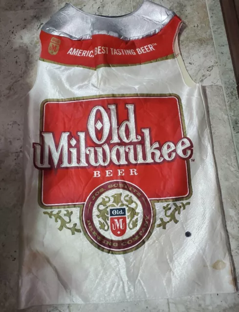 Ultra Rare Item 2011 Old Milwaukee Beer Full Body Beer Suit One Size Fits Most