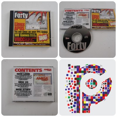 AMIGA Magazine FORMATO COPERTINA DISCO CD 25 APRILE 1998 amlrc 2 carattere TIPOGRAFICO 