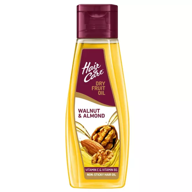 Hair & Care Dry Fruit Oil with Walnuts, Almonds & Vitamin E 500ml Stronger Hair