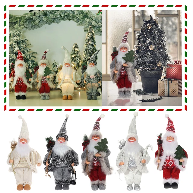 Glowing With Lights Christmas Gnome Doll Ornament Decoration Santa Doll