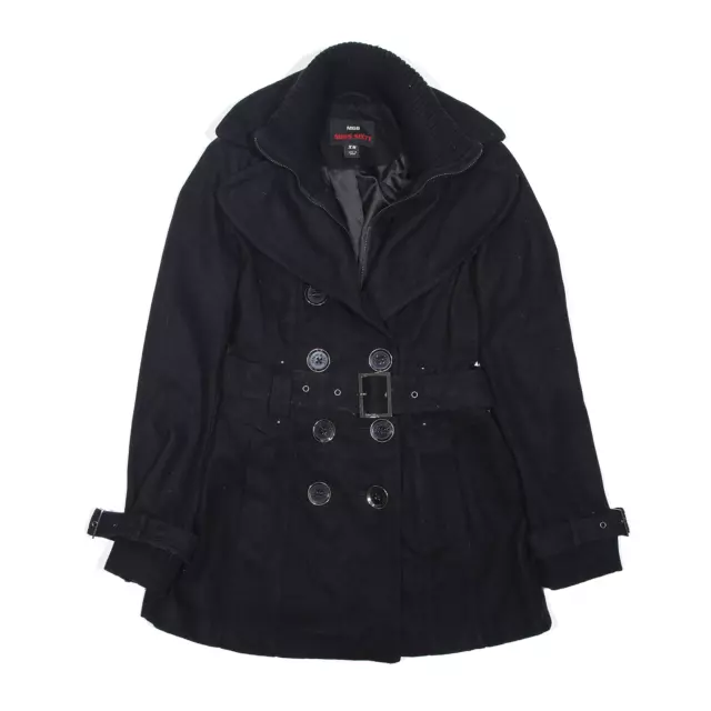 MISS SIXTY Womens Pea Coat Black XS