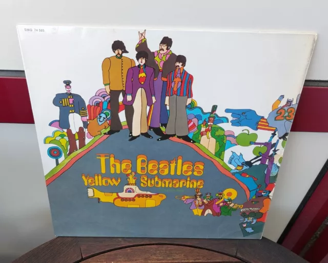 The Beatles Yellow Submarine Vinyl LP Schallplatte D 1969 Misprint RAR SMO74585
