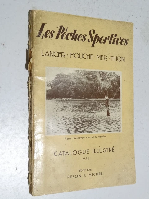 ANCIEN CATALOGUE PEZON & Michel : mouches Madame de CHAMBERET, pêche au moulinet EUR 15,00 - FR