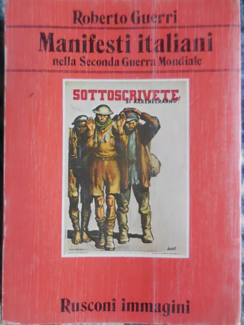 Catalogo sui Manifesti italiani seconda guerra mondiale Rusconi