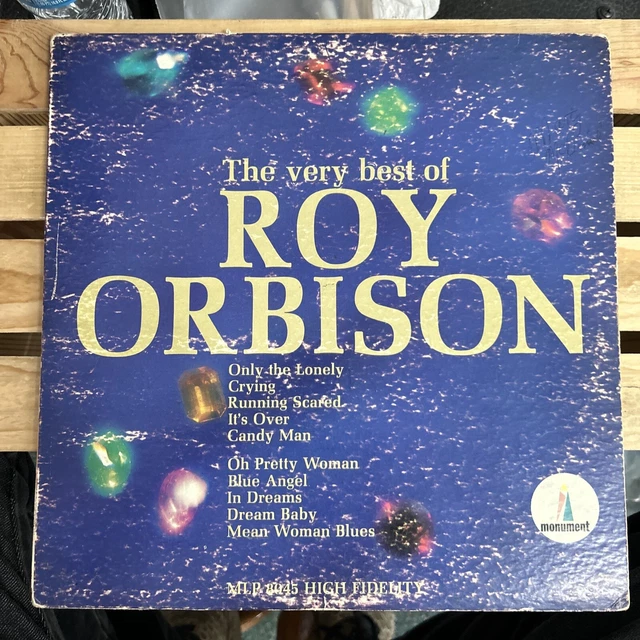 Roy Orbison – The Very Best Of Roy Orbison - 1966 Monument #MLP-8045 MONO