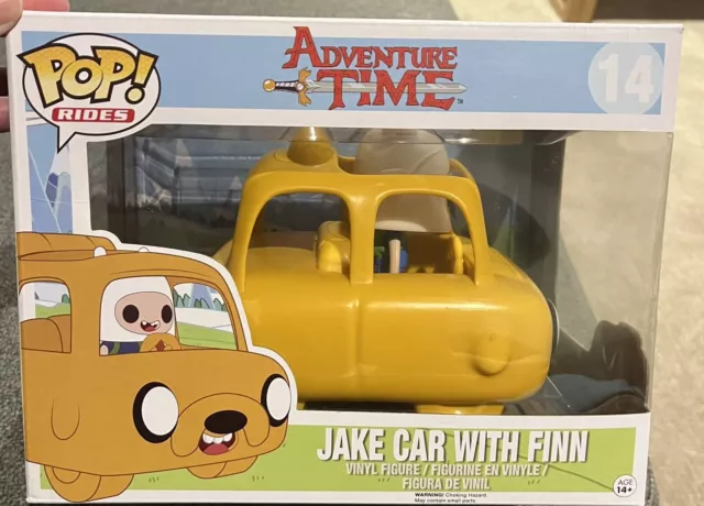 Adventure Time Pop Vinyl Jake Car with Finn #14.