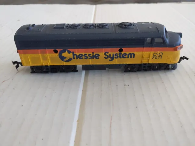 tyco ho train engine - Chessie System C&O 7071