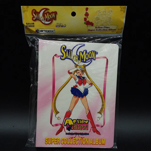 Sailor Moon Super Collection Album Collector Card Binder Action Flipz