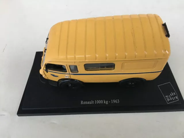 RENAULT  1000 kg  1963  LA POSTE  1:43 UH avec coque plastique  ETAT NEUF