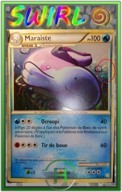Maraiste Holo Swirl/Spirouli - HS01 - 9/123 - French Pokemon Card
