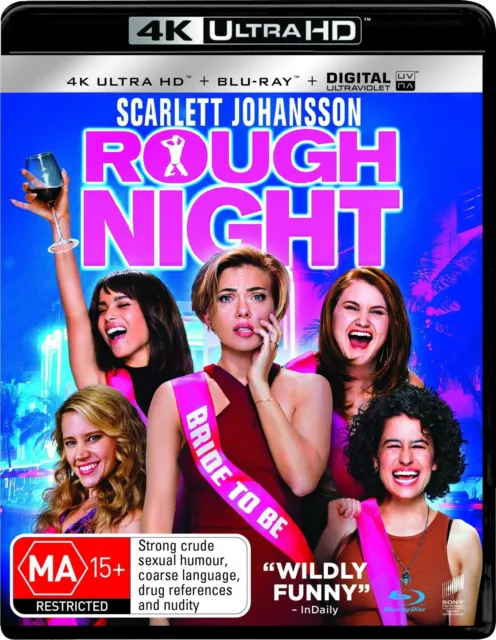 Rough Night   (4K UHD) New & Sealed  New & Sealed