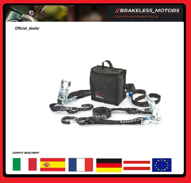 Ratchet Kit - Heavy Duty  Kit Di Cinghie A Cricchetto Per Grandi Pesi Moto Vespa