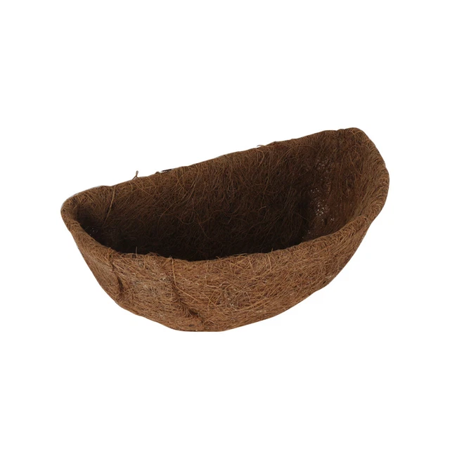 Handmade For Hanging Basket Accessories Home Coconut Fiber Liner Half Round
