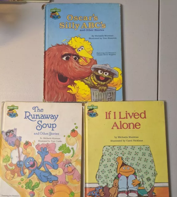 Sesame Street The Book Club Lot Of 6