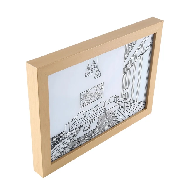 LIGHT PAINTING LED Night TriColor Lamp Luminous Picture 32X22cm