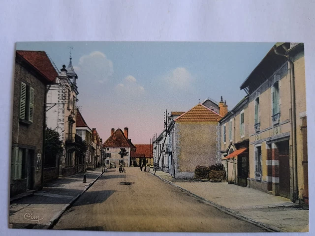 CPA CONFLANS-sur-Lanterne la rue jules Ferry  dept-70