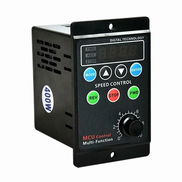 SPEED CONTROLLER MOTOR Controller Indoor Motor Display Switch Black Te ...