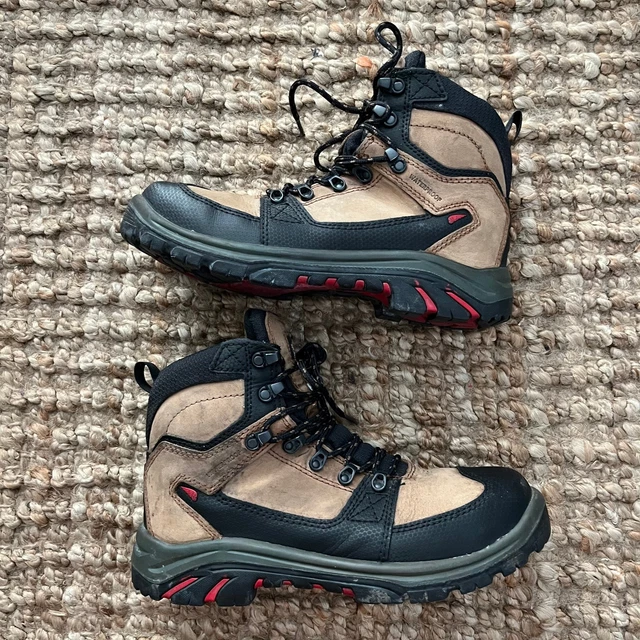 RED WING MEN'S Waterproof Safety Toe Work Boots Brown Black Size 8 EE ...