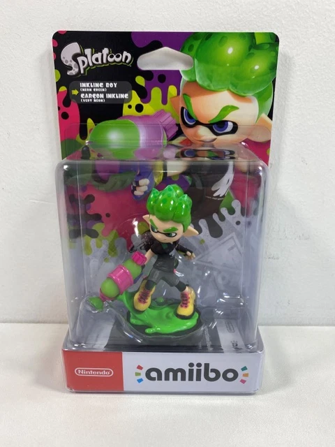 Nintendo amiibo Splatoon Fille Inking (Rose Néon) Figurine | Achetez sur