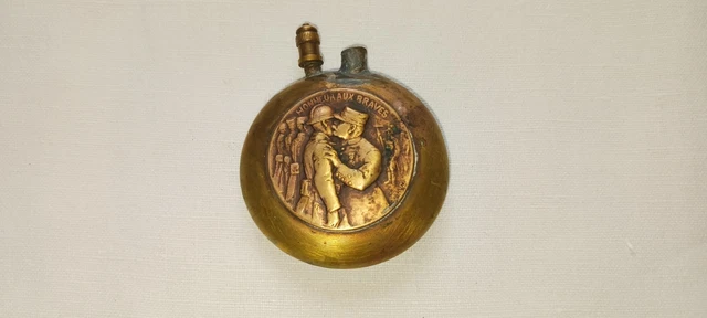 WEIYUORT Briquet Dupont Cuivre Pur Gonflable - Édition Antique Haut De Gamme Pour Homme