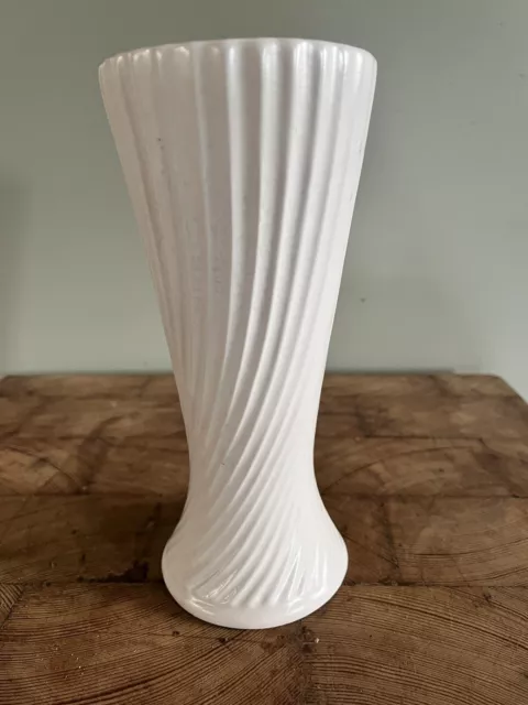 Dartmouth Devon Pottery White Vase