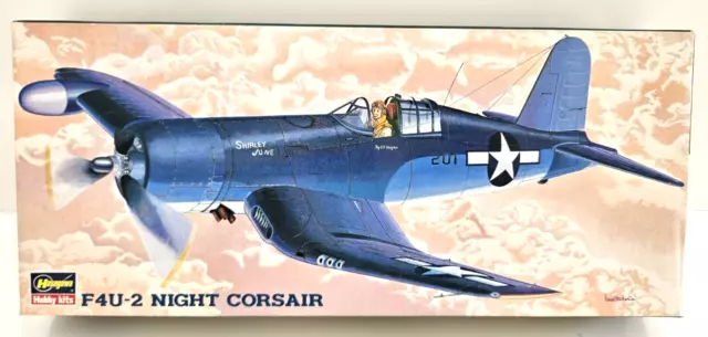 1/72 Hasegawa F4U-2 Night Corsair #51371 New Plastic Airplane Model Kit Rare