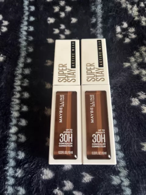 2 Maybelline Super Stay Active Wear 30 Hour Concealer 0.33oz #70  B15