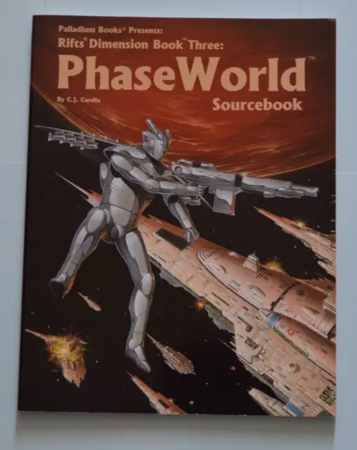 PHASE WORLD RIFTS Dimension Book 3 Sourcebook Palladium RPG