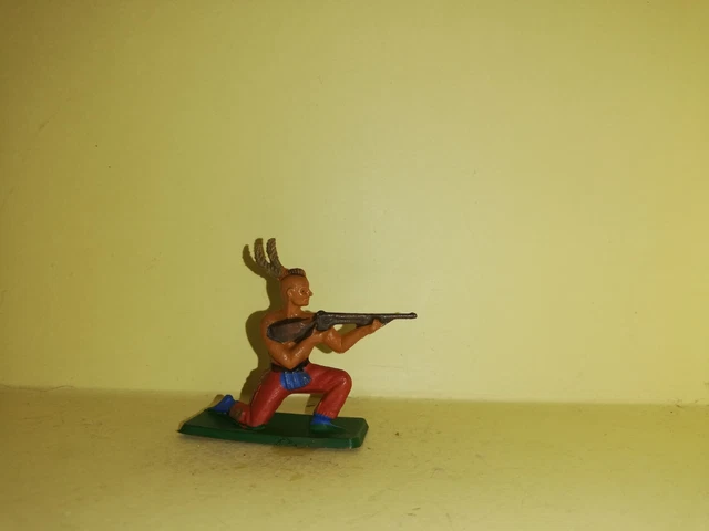 Figurine Quiralu Aludo - Soldat Tireur à Genoux, étain, Occasion