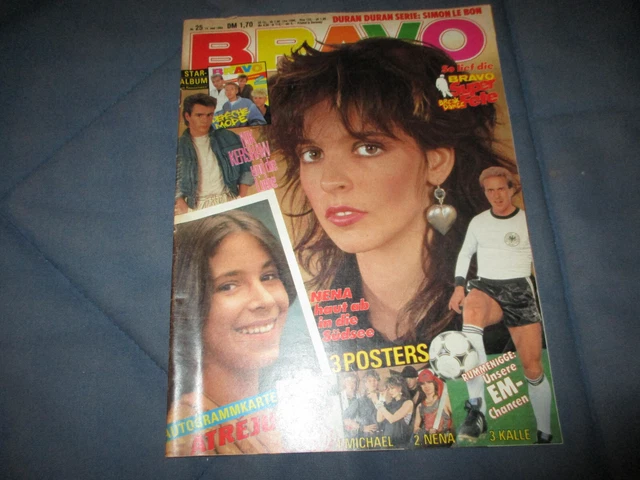 Bravo 14.6.1984 25/84 mit Michael Jackson Poster Heft komplett
